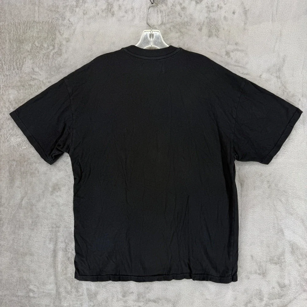 Darc Sport Wolves NFGU Bodybuilding Club Black Graphic T-Shirt Mens M 1849/2000 - Picture 6 of 8